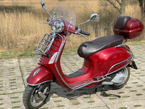 Szyba owiewka niska Vespa Primavera + mocowanie