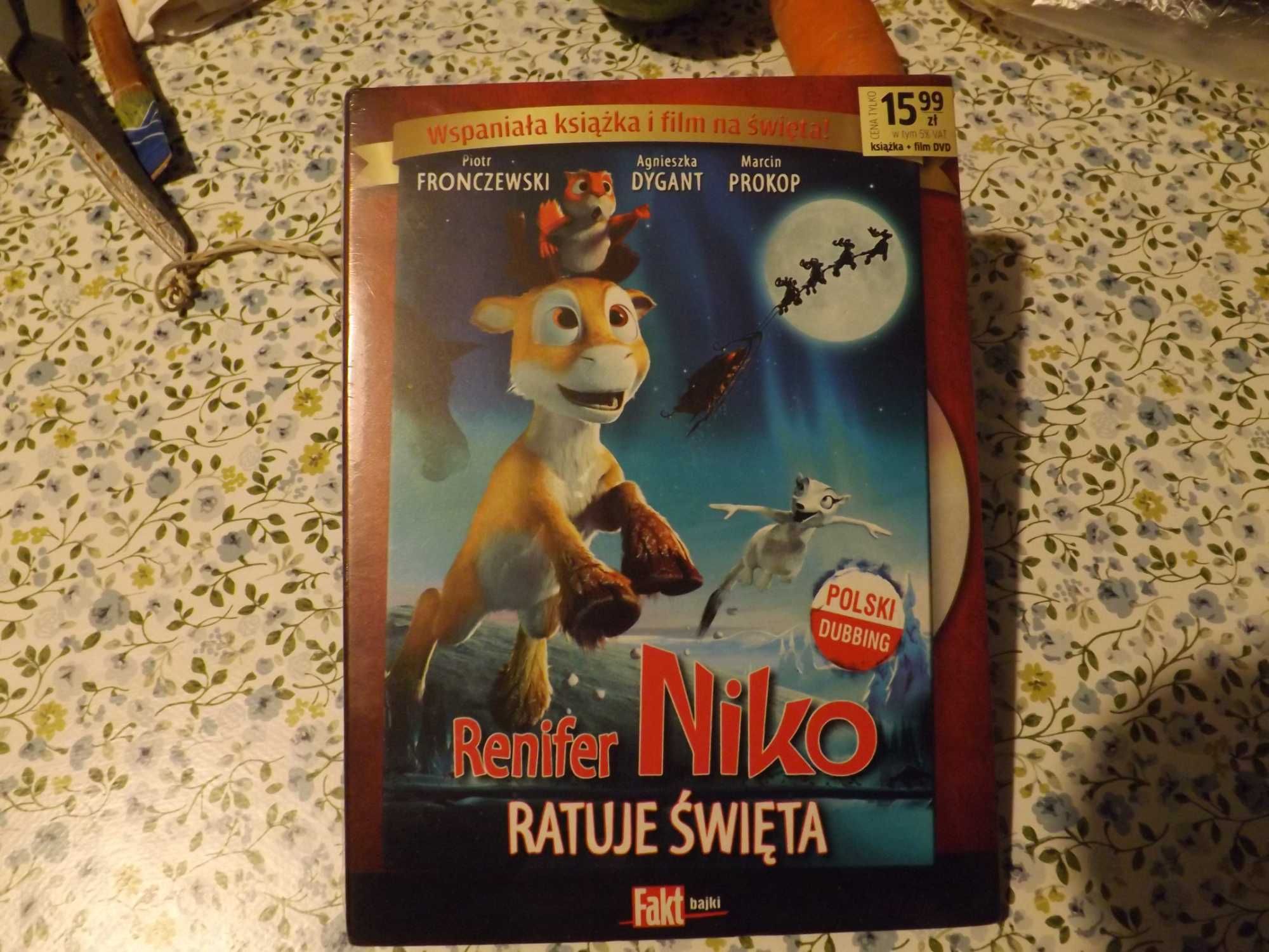 Renifer Nico ratuje Święta dvd nówka film bajka