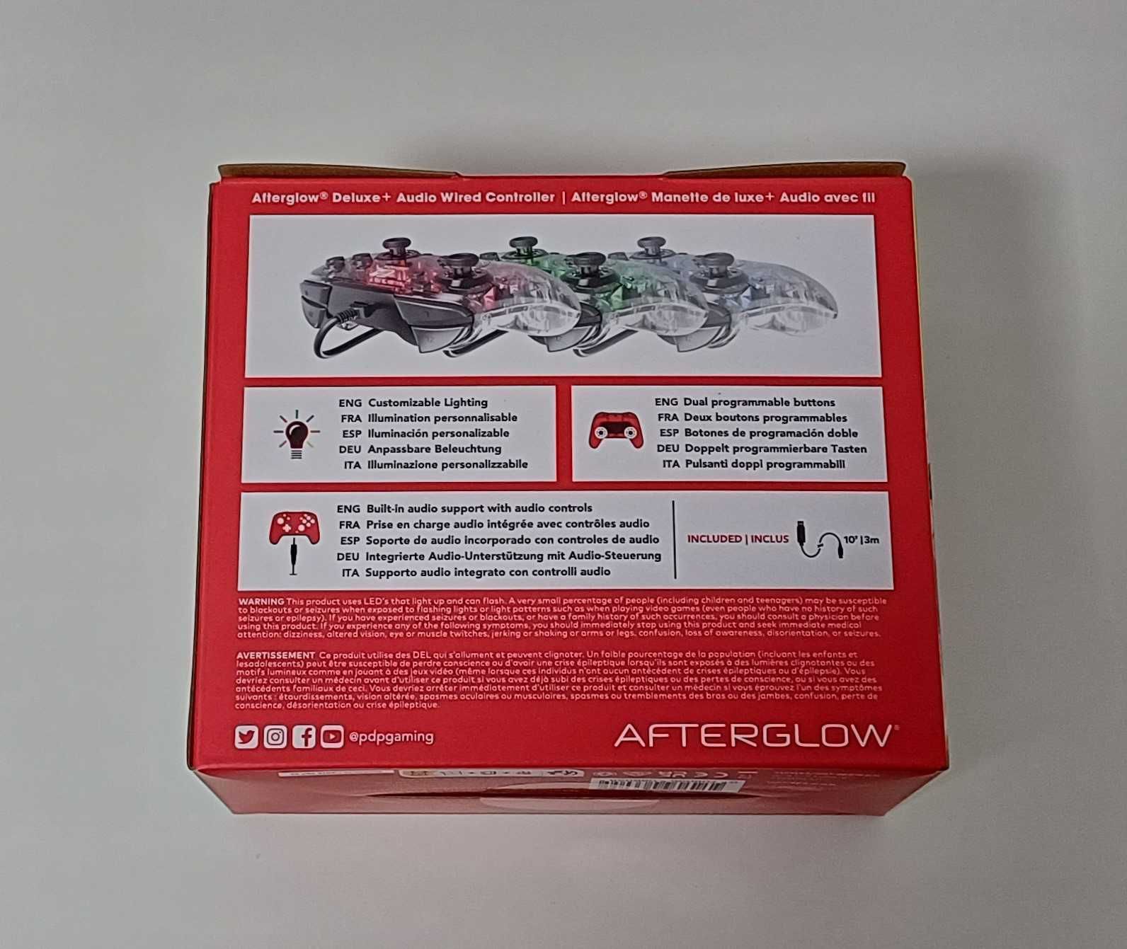 Control Glow Nintendo Switch / NOVO ainda com garantia