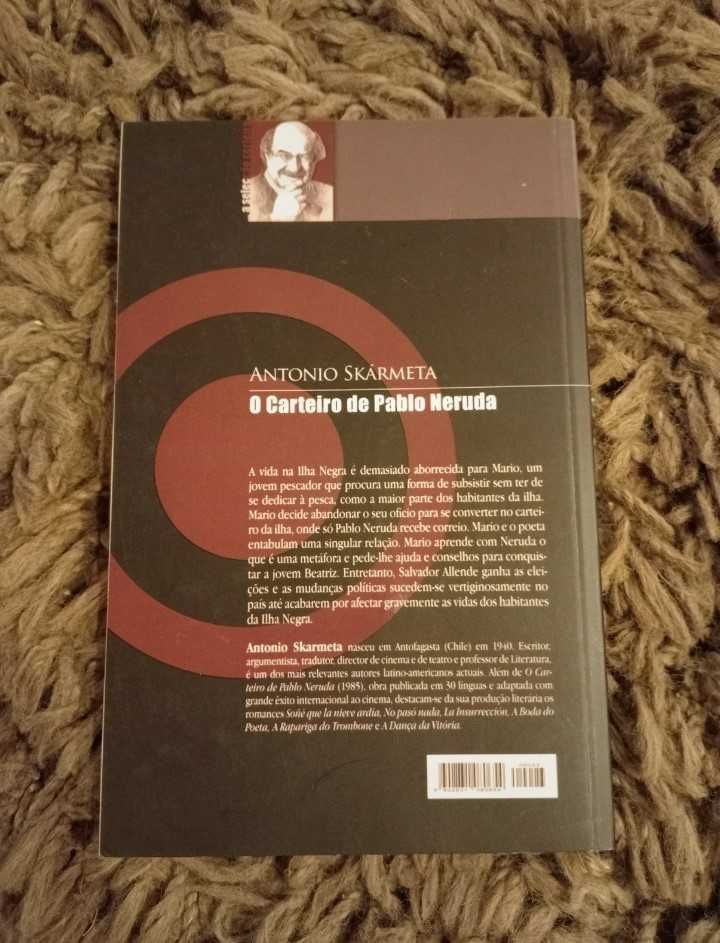 Livro "O Carteiro de Pablo Neruda"