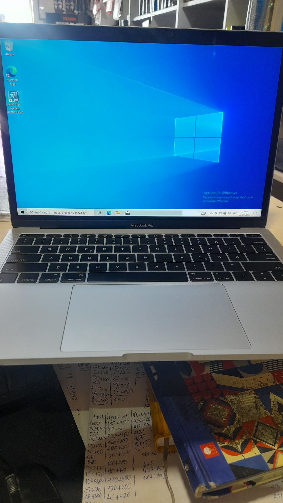 Macbook Pro a1708 model