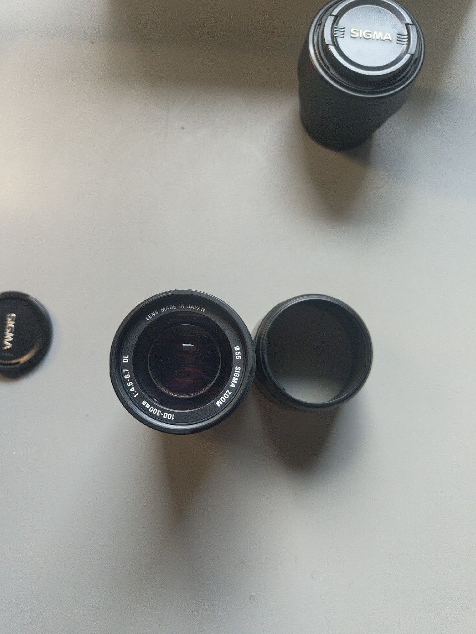 Obiektyw Sigma 100-300+ adapter