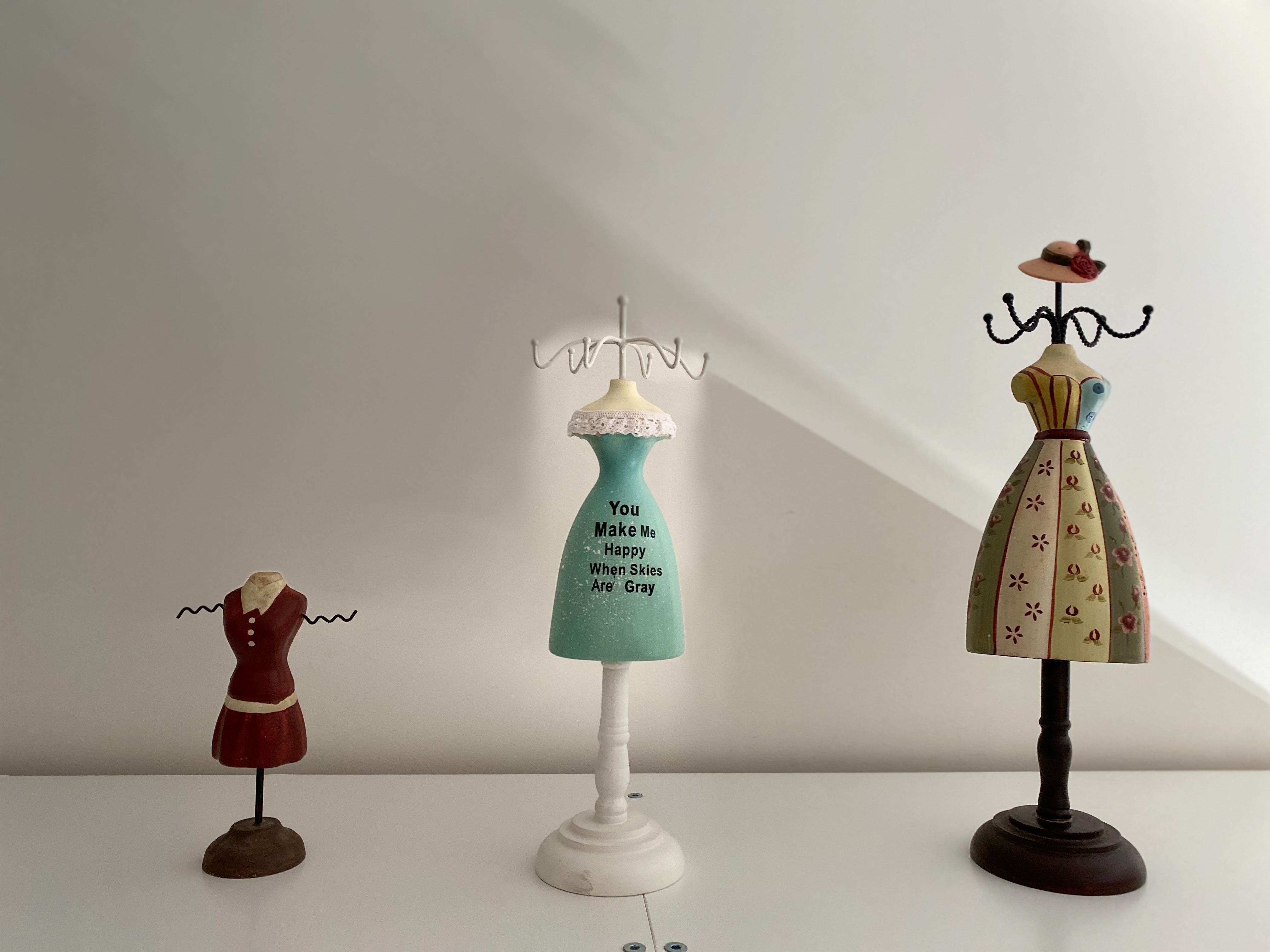 Conjunto 3 bustos decorativos