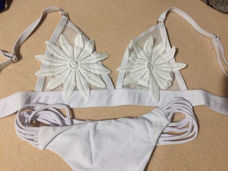 Bikini Damski Kostium Kąpielowy Sexi Kostium Plaża do Opalania XL
