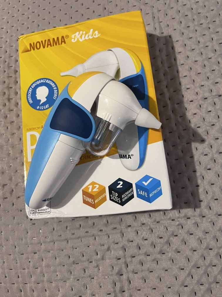 Novama Kids Pingo elektryczny aspirator do nosa z melodyjkami