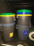 Ecoponto de 50 litros com tampa