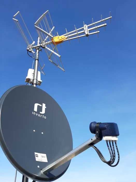 Antena satelitarna Inverto  120 cm GR MONTAZ USTAWIANIE ANTEN BIŁGORAJ