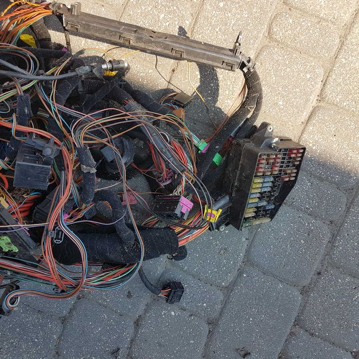 wiązka instalacja kostka elektryka skoda fabia I