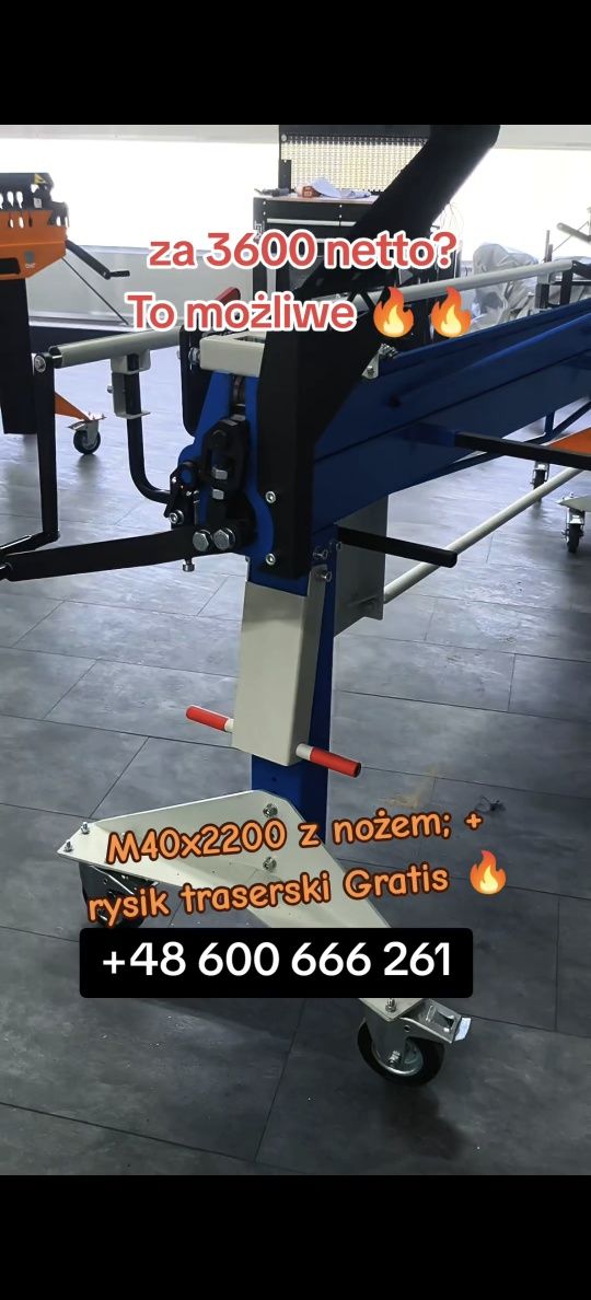 Zginarka Zaginarka dekarska do blachy 2m Top Kantmaszyna Wyginarka m40