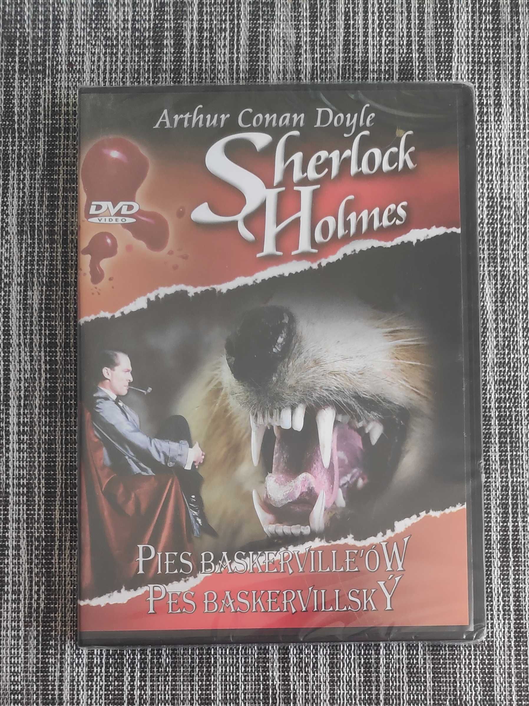 Sherlock Holmes: Pies Baskerville'ów Film na DVD Nowy Folia