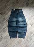 Широкі Джинси Skater Fit Штани Jaded London Baggy Сині Опиум SK8 Y2K