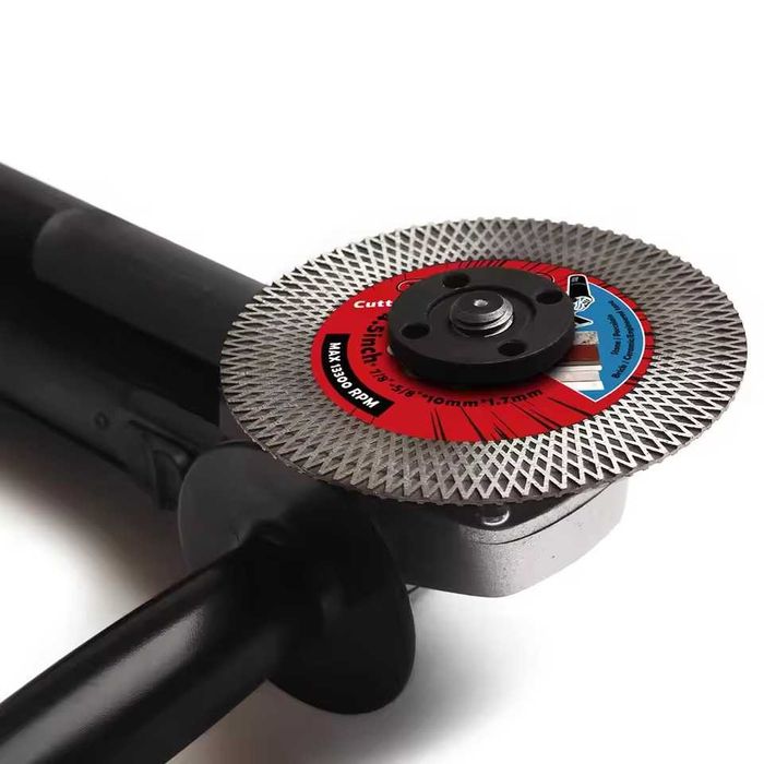 Tarcza diamentowa 125mm do gresu, granitu i ceramiki - brak odprysków