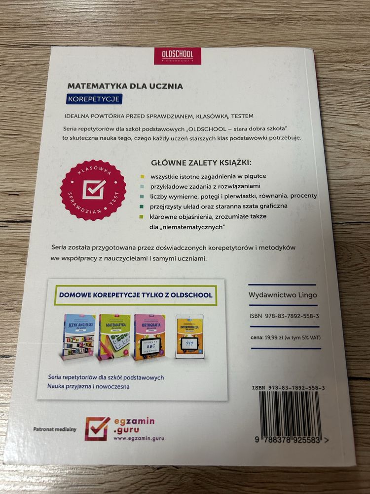 Matematyka dla ucznia korepetycje