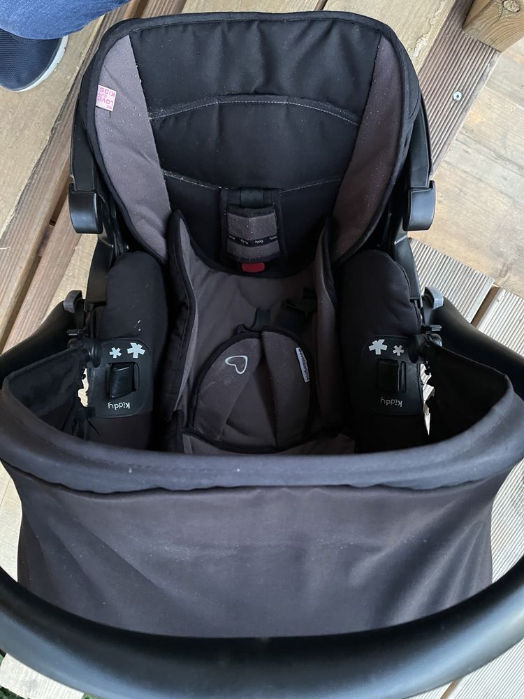 Fotelik Kiddy Evolution pro 2, wkladka simply wool