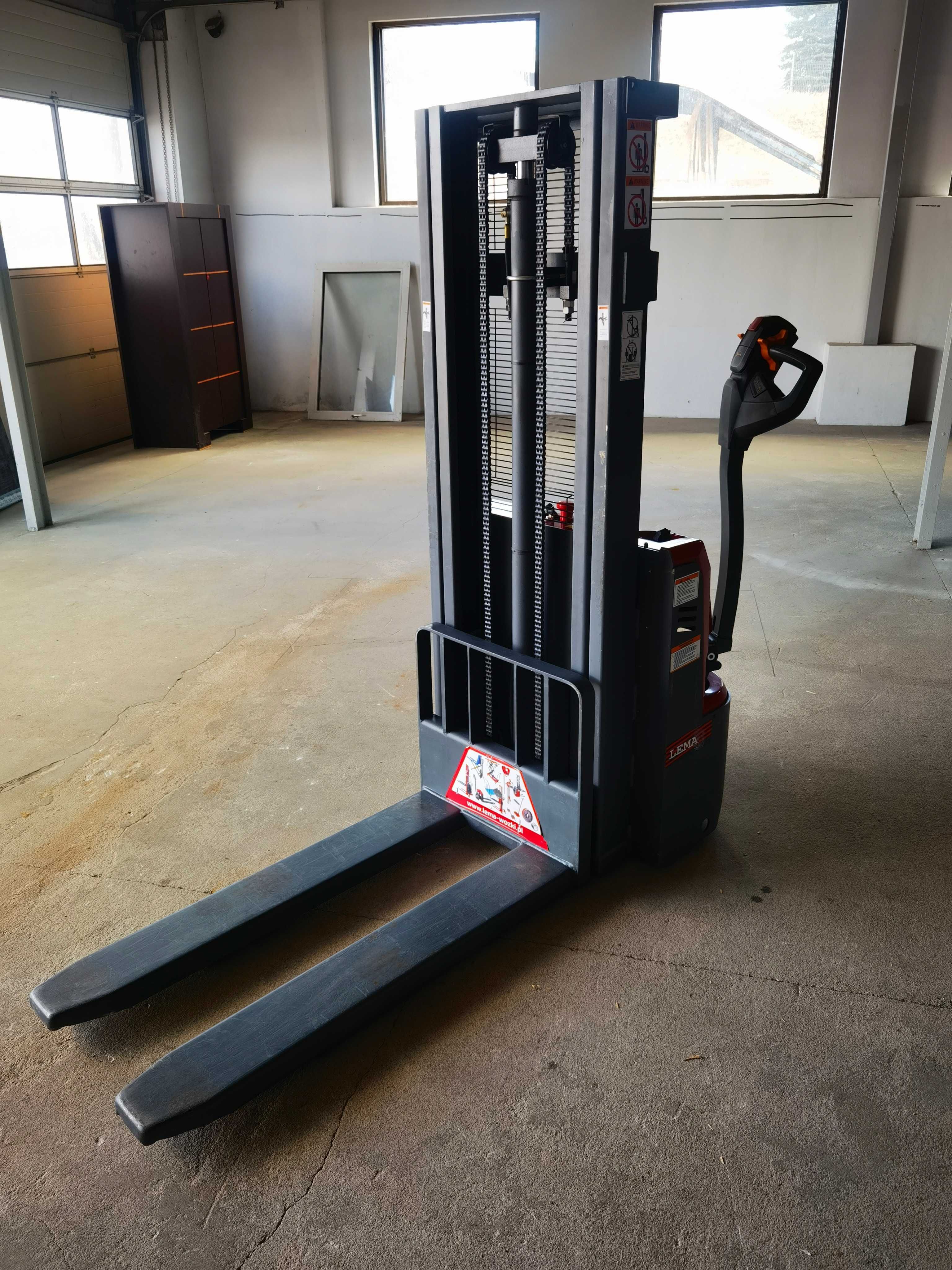 Wózek Elektryczny Podnośnikowy LMCXE 1025 udźwig 1000kg podn. 2500mm