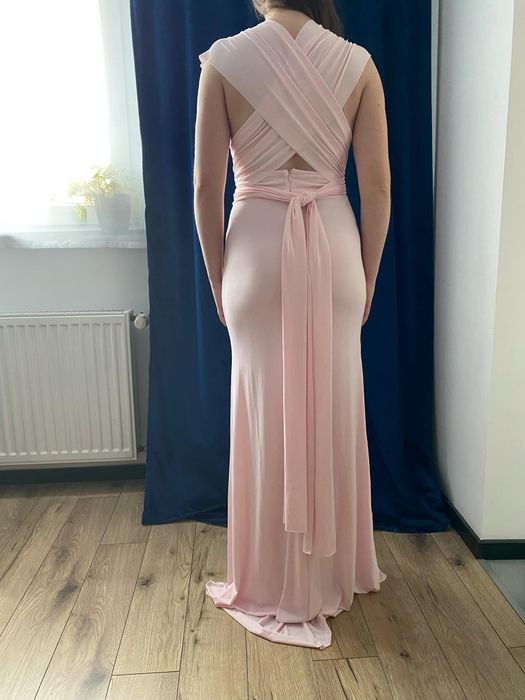 Sukienka infinity maxi wiązana na wiele sposobów