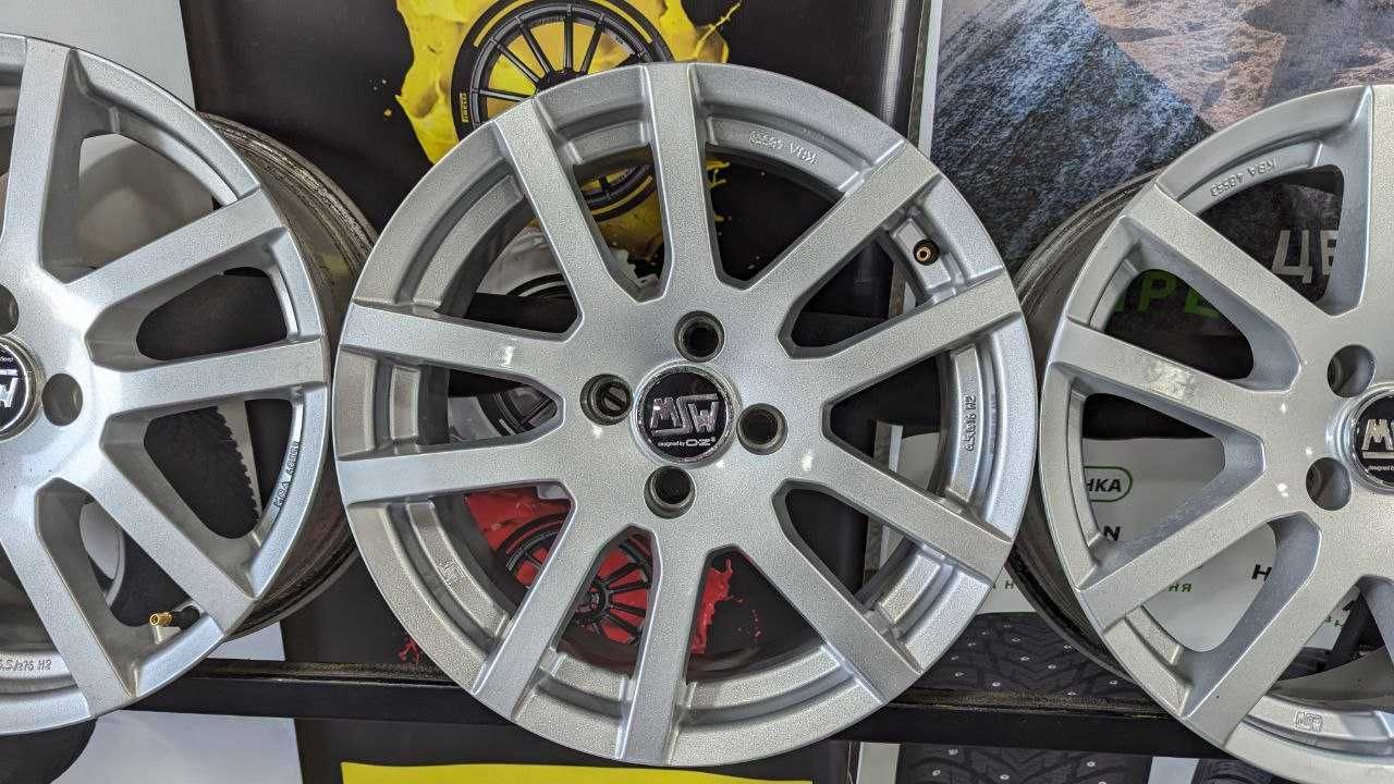 Диски O.Z 4/100 R16 6.5J ET37 dia60.1mm