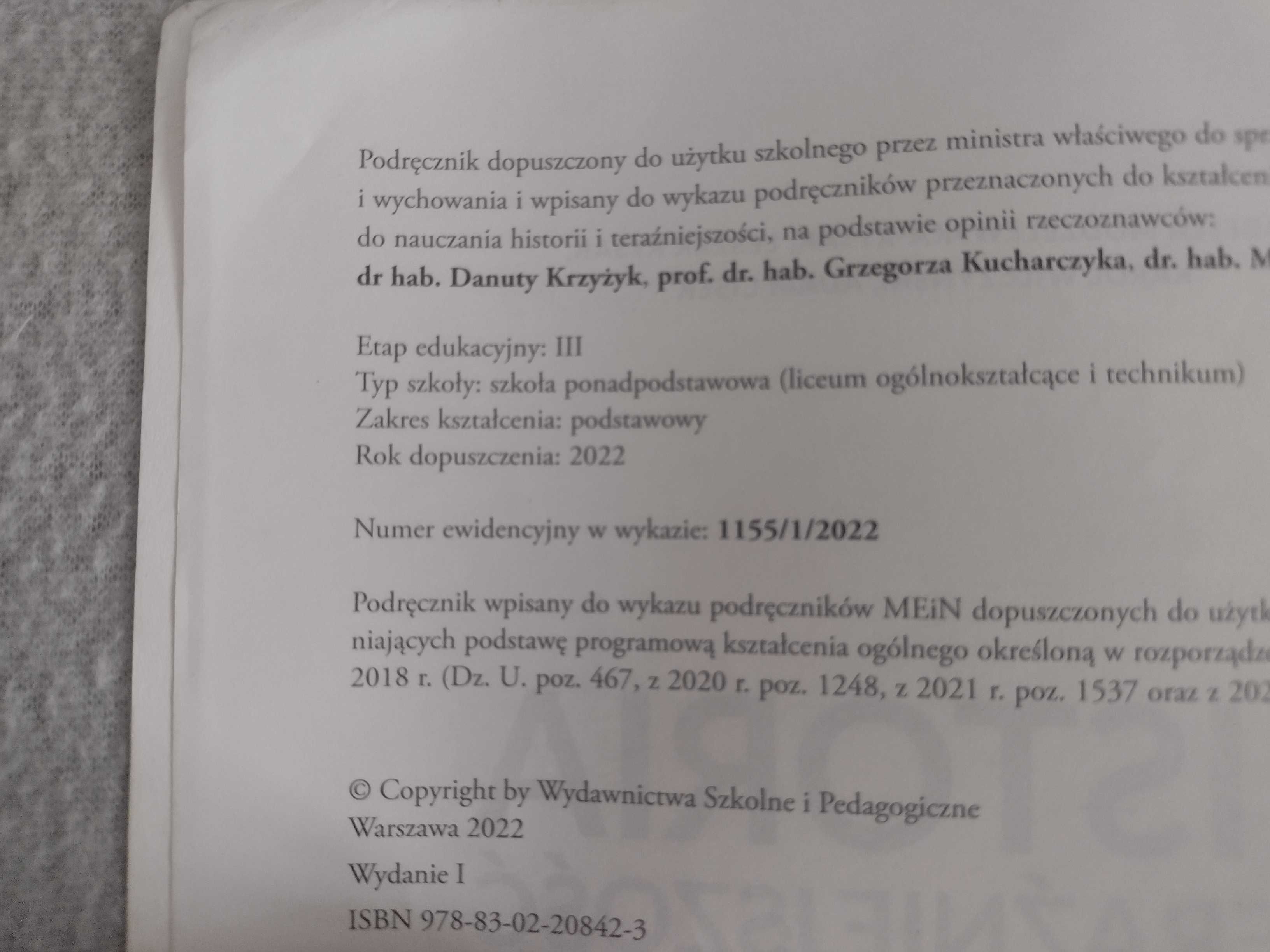 Historia i teraźniejszość część 1