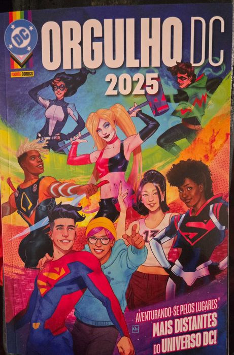 Orgulho dc 2025 panini