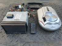 RADIOODTWARZACZ RADIO CD SAMOCHODOWE ALPINE INA-W910R WYŚWIETLACZ PILOT SUBWOOFER AKTYWNY SWD-1600 150W