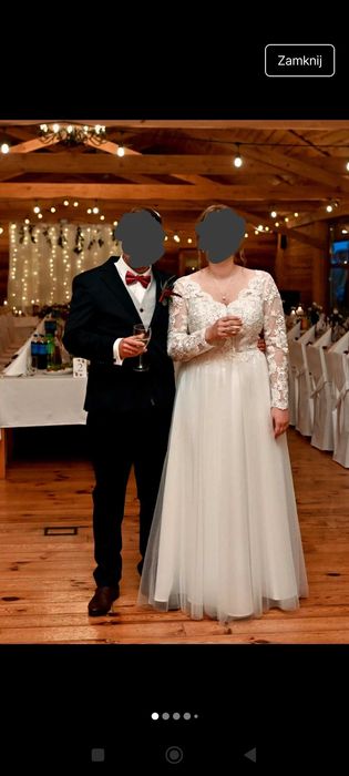 Suknia ślubna xl/xxl