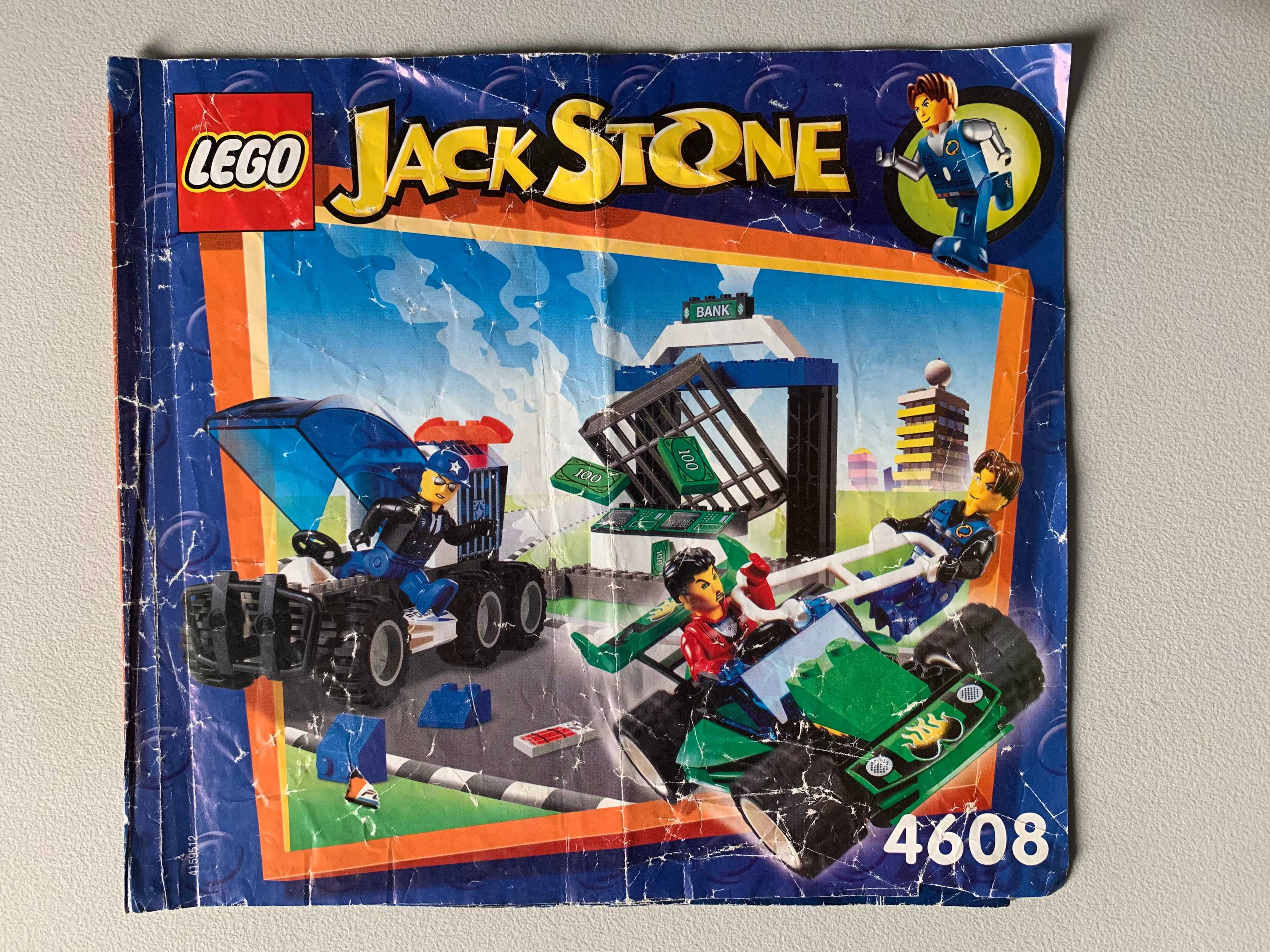 LEGO 4608: Jack Stone Bank Robbery c/ Manual