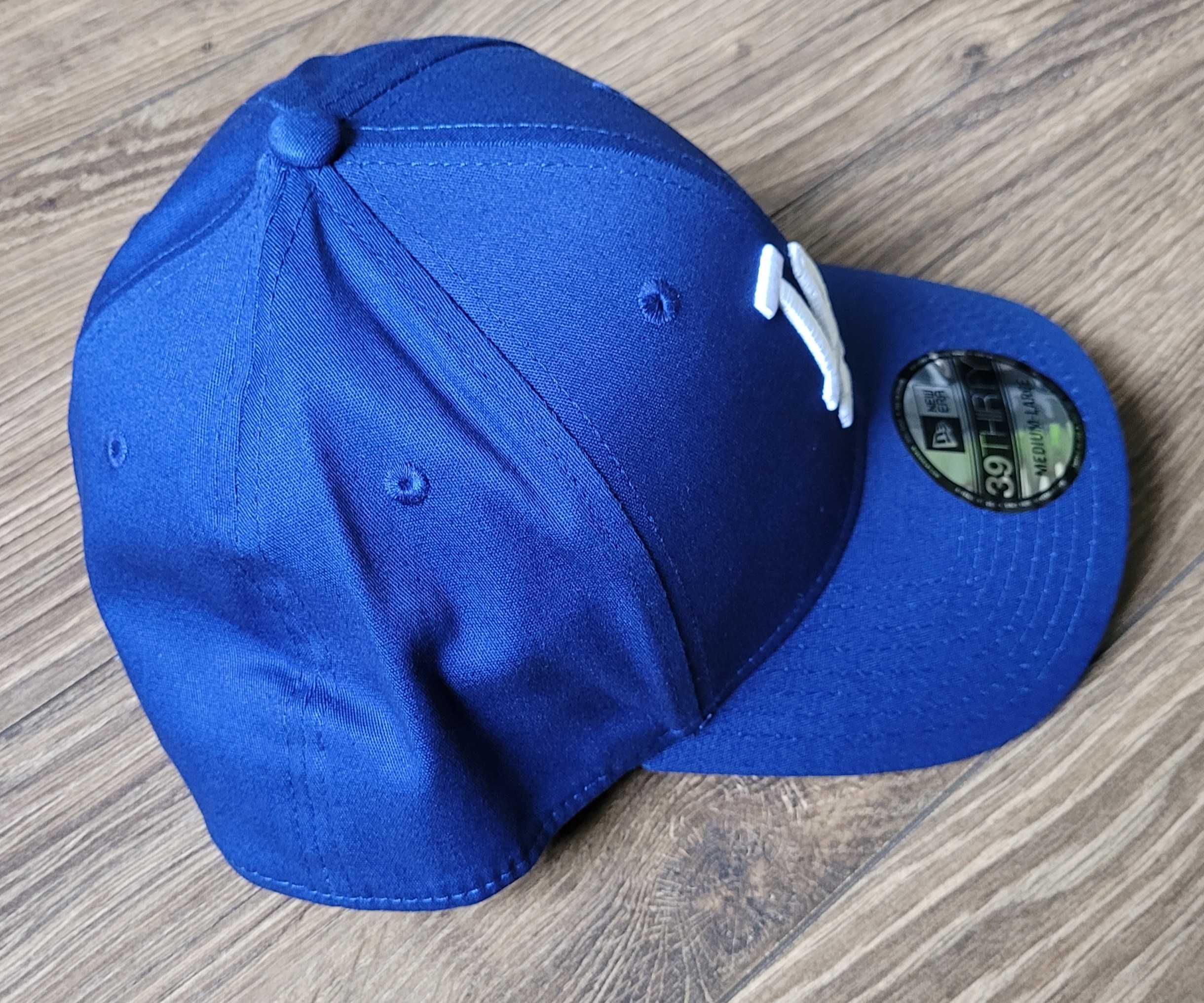 czapka z daszkiem New Era 39thirty LA Dodgers M/L MLB niebieska NOWA