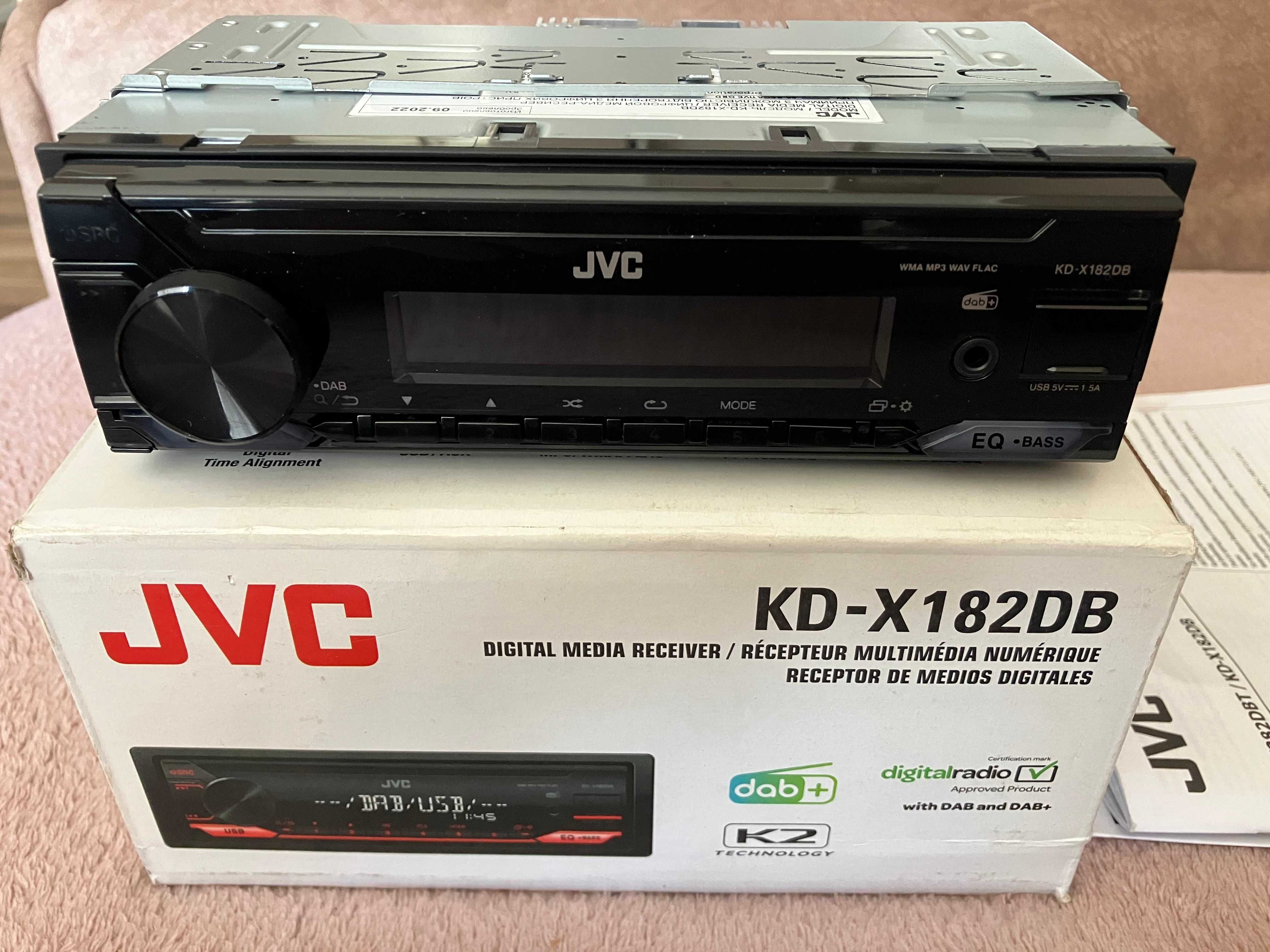 Radio samochodowe JVC KD-X182DB