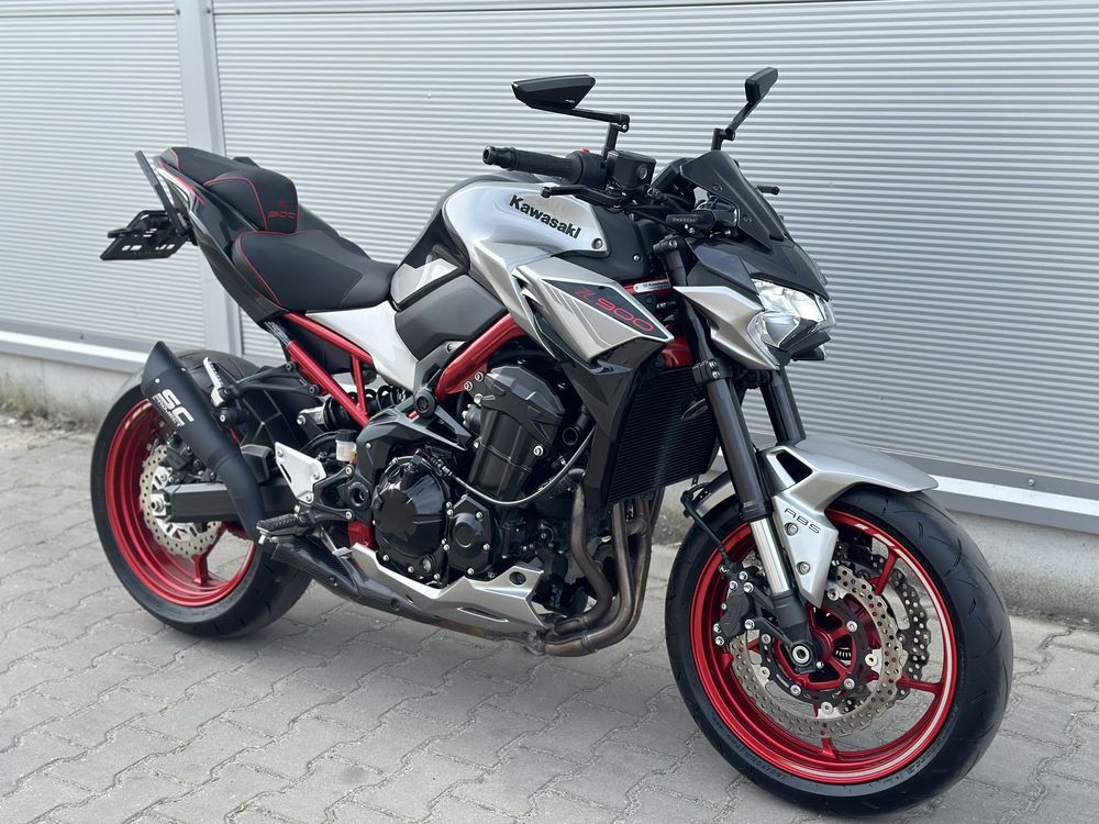 Kawasaki z900 z 2023r tylko 1500 km moc 35kw na kat a2