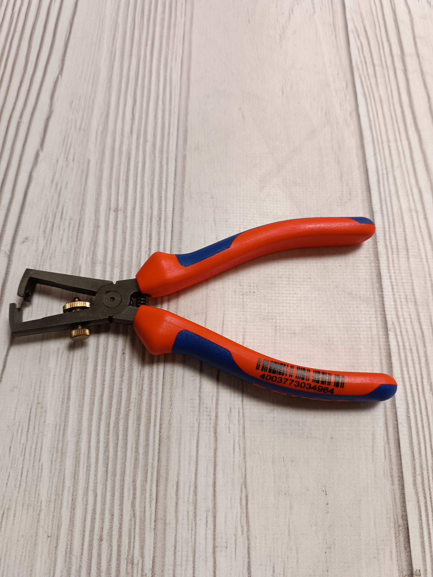 KNIPEX 11 12 160 інструмент для видалення ізоляції до 10,0 мм²