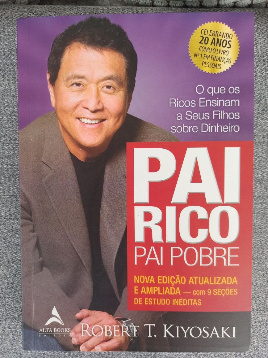 Pai rico, pai pobre. Livro Robert kiyosaki