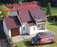 Malowanie Mycie dachów. Pracę wysokościowe.