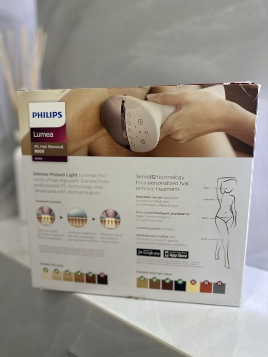 Фотоепілятор Philips Lumea IPL 9000