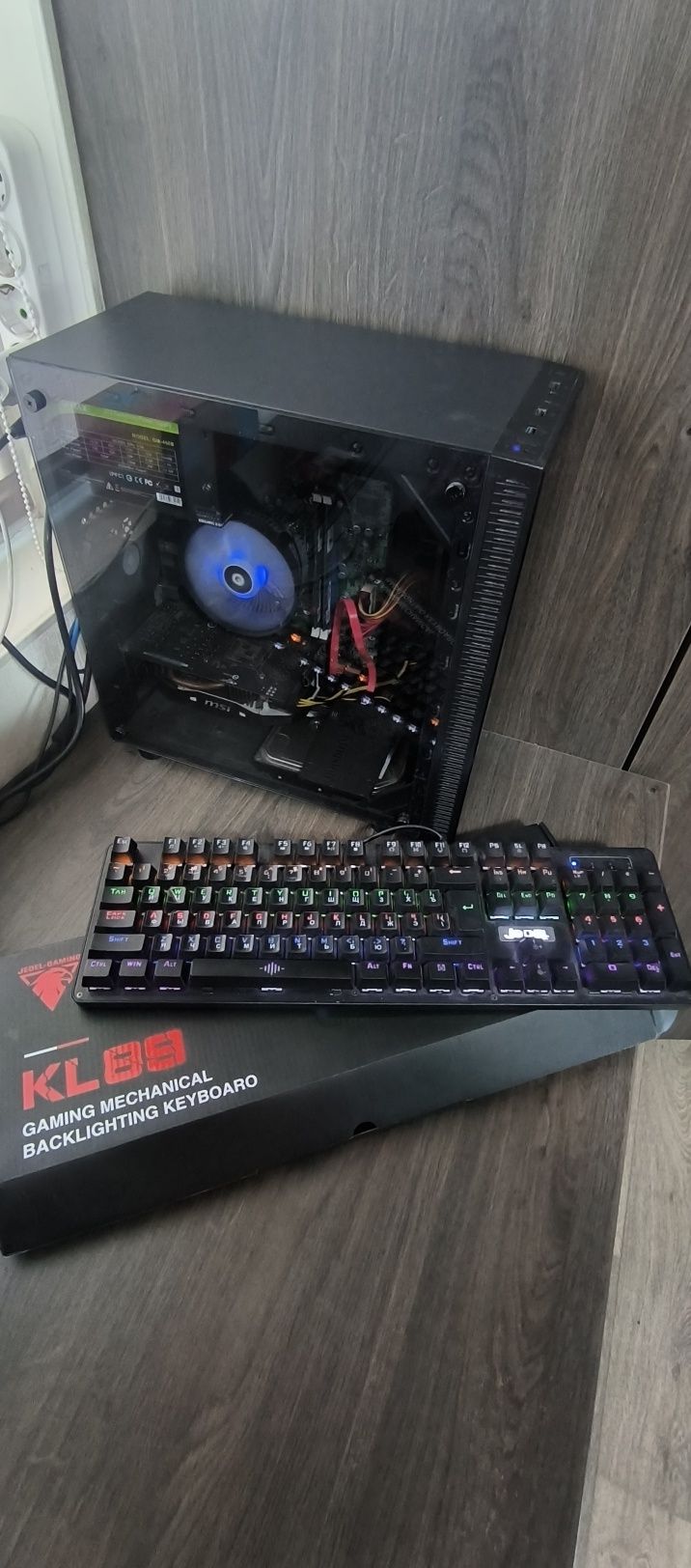 ПК + мех.клавіатура, MSI GeForce GTX 1060 6G, Intel Core i5-3470