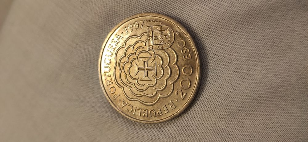 Moeda Bento Góis 200$00 1997