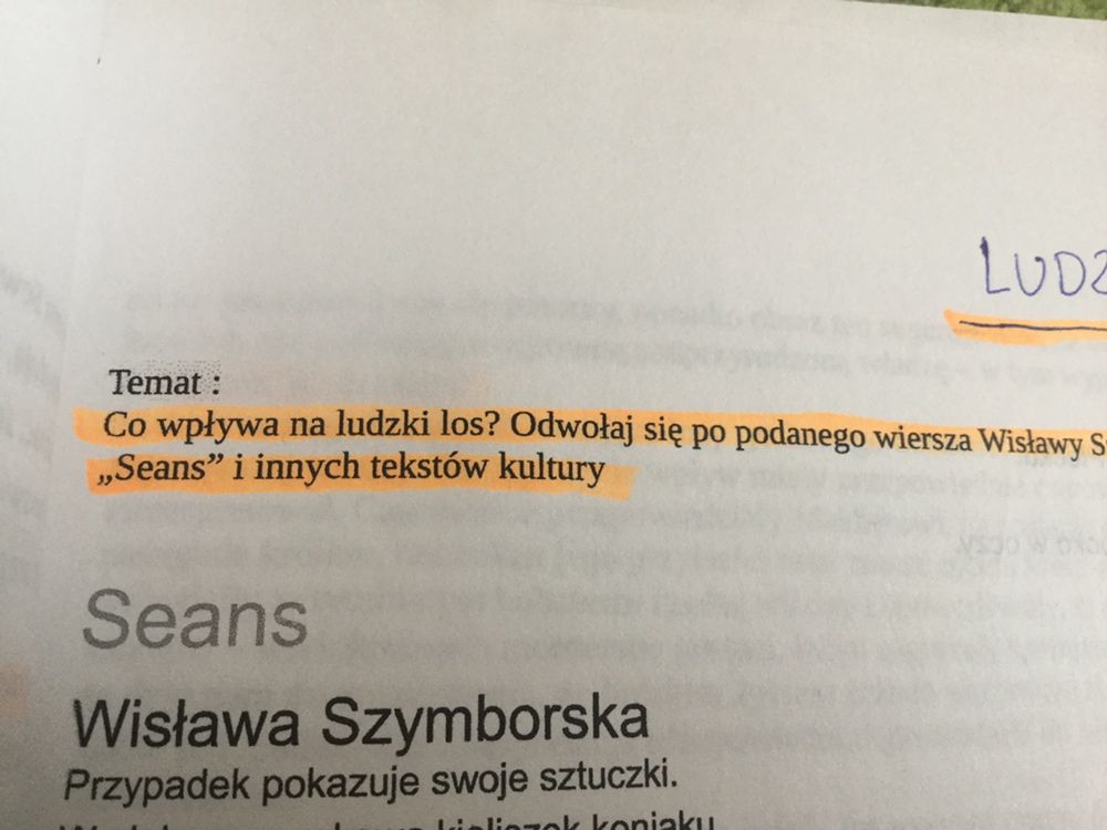 Matura z języka polskiego motywy konteksty opracowanie