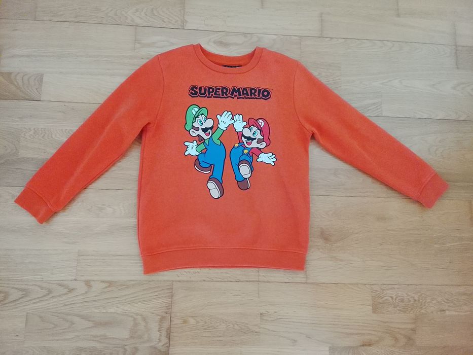 Camisola Super Mário 7/8 anos