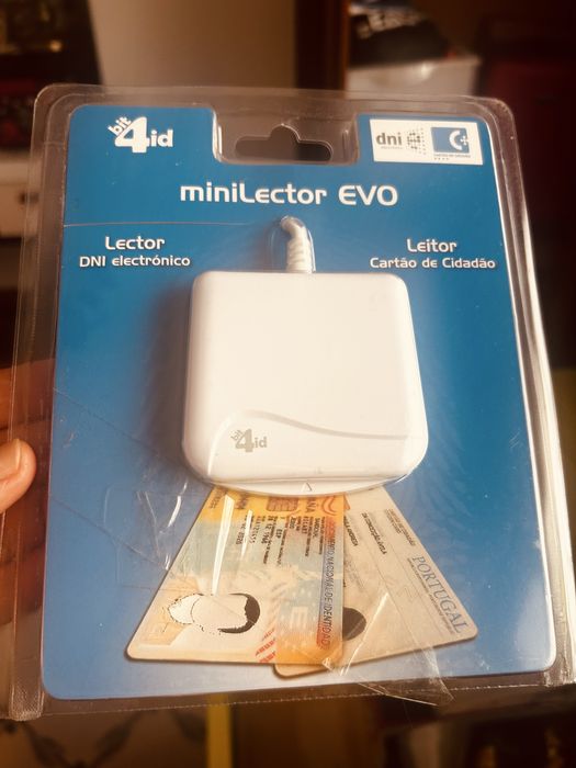 Leitor e gravador de cartão inteligente