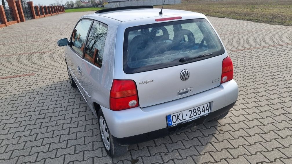 Volkswagen Lupo 1.4 8v 2002r Długie opłaty, bez rdzy