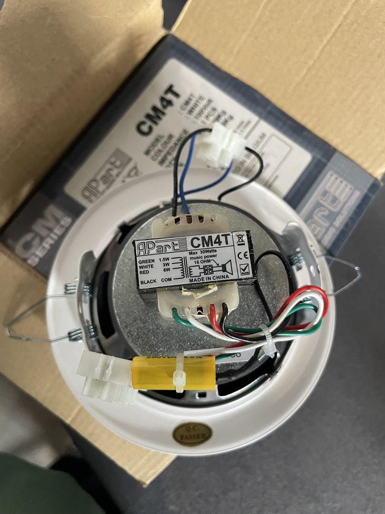 Głośnik do zabudowy Apart Audio CM4T