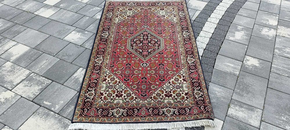 Bidjar Takab dywan wełniany tkany ręcznie 147 x 82 cm perski wełna