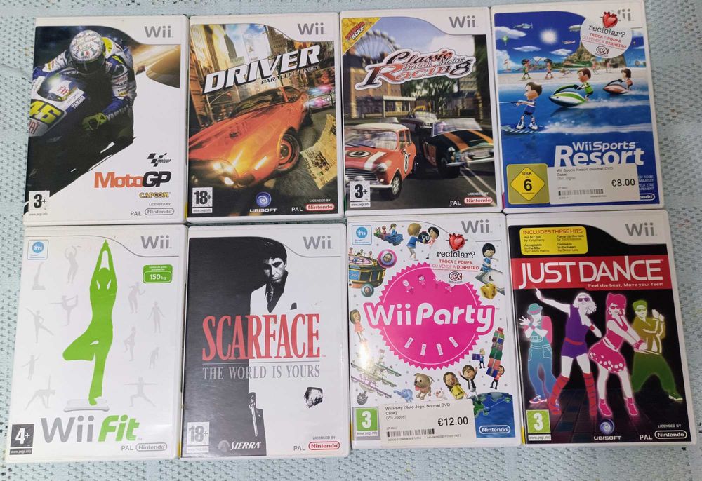 Nintendo WII com jogos