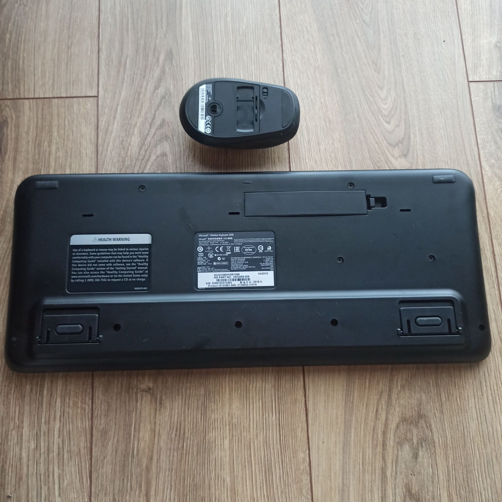Klawiatura + mysz Microsoft Wireless