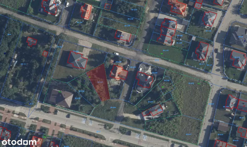 Działka budowlana w Siedlcach, ul. Zielna 5 arów, blisko centrum