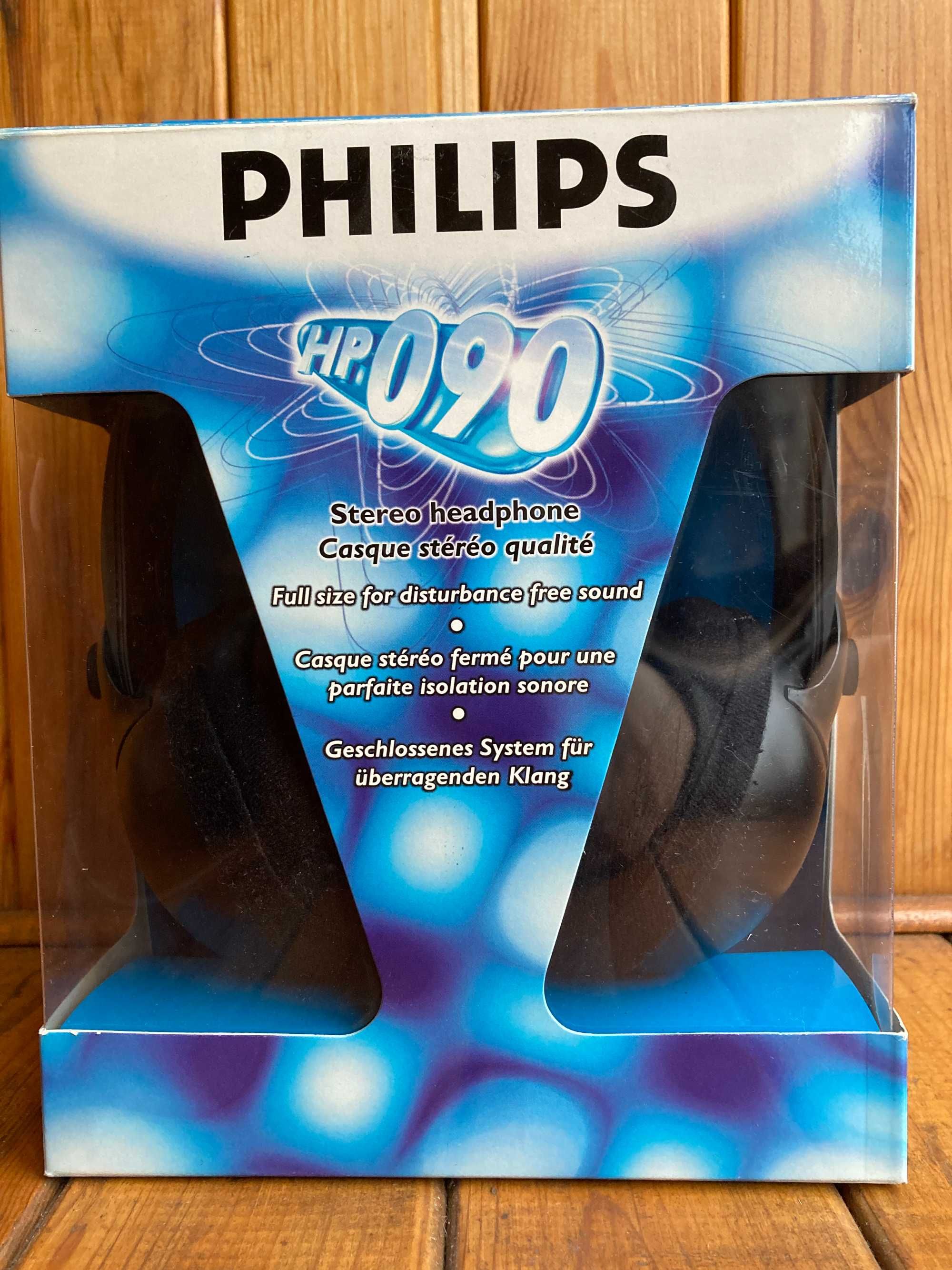 Новые проводные наушники Philips HP 090 из Германии+адаптер 6.3-3.5mm