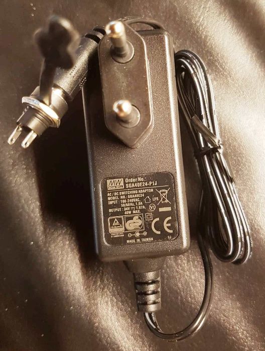 Transformador MEAN WELL AC/DC SWITCHING Adaptor SGA40E24-P1J