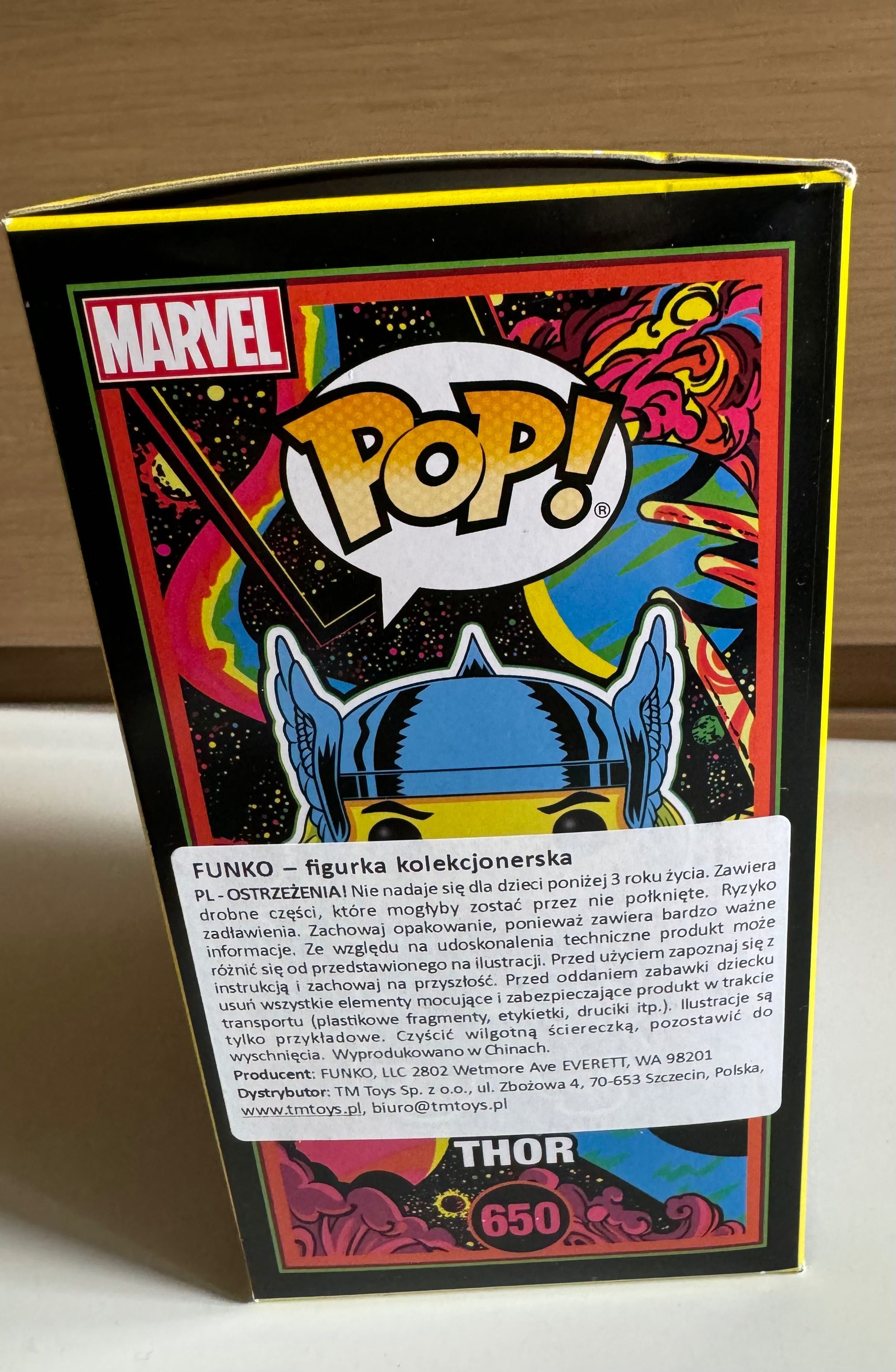 Funko Pop Marvel  THOR 650 specjalna edycja