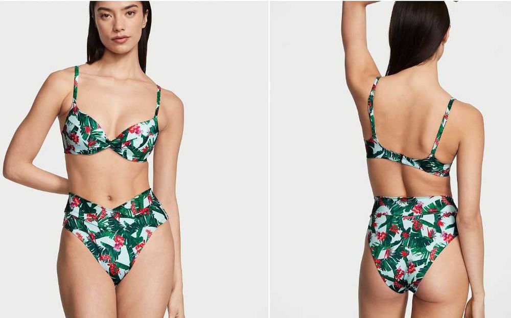 Купальник Victoria's secret Виктория, размер 36D лиф, трусы С оригинал