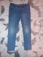 Treginsy jeansy miękkie 98/104