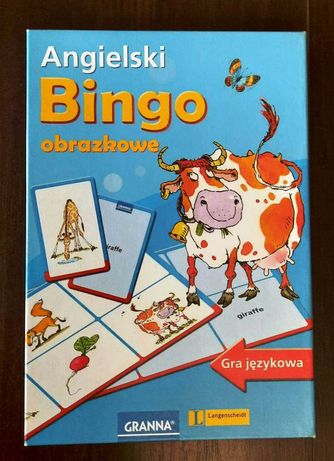 Gra edukacyjna - Angielski Bingo obrazkowe, firma Granna